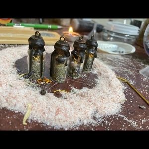 Protection Spell Jar Earrings